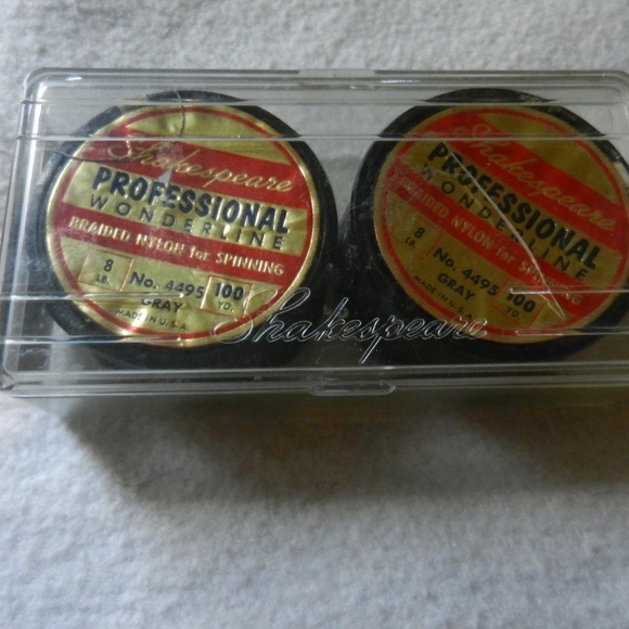 Vintage Shakespeare Flyfishing Line 8lb Test Braided Nylon Spinning Wonderline - Picture 1 of 4
